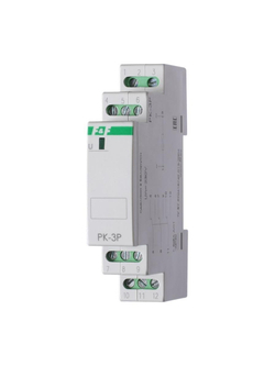 Реле промежуточное PK-3P (монтаж на DIN-рейке 35мм 220В 50Гц 3х8А 3NO/NC IP20) F&F EA06.001.023
