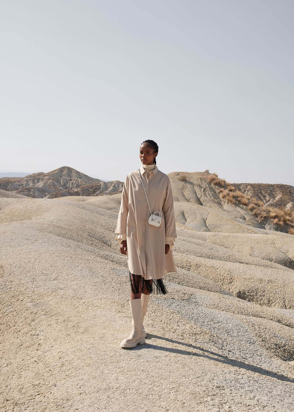 POLENE СУМКА NUMERO UN MICRO, ЦВЕТ МЕЛА