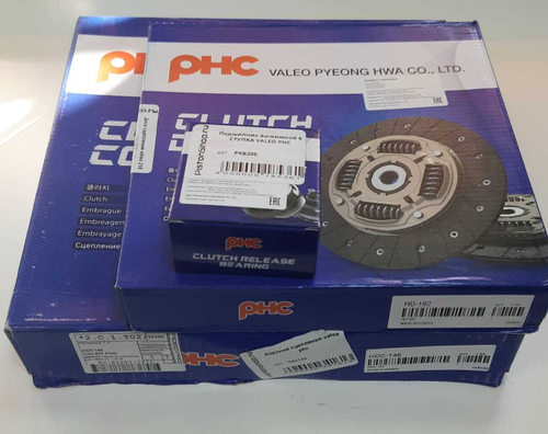 Комплект сцепления Solaris/Rio 6-ти ступка 210мм PHC