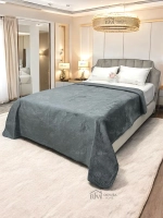 Покрывало 220х240 стеганое для кровати и дивана