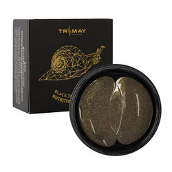Trimay Black Snail Gold Nutrition Eye Patch питательные гидрогелевые патчи с муцином чёрной улитки
