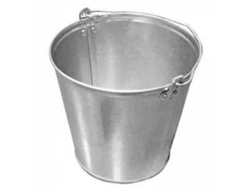 Ведро оцинкованное хозяйственное 12л (10шт/уп)