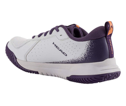 Детские теннисные кроссовки Head Sprint Court 4.0 - light grey/purple night