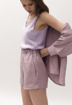 Linen shirt with wings