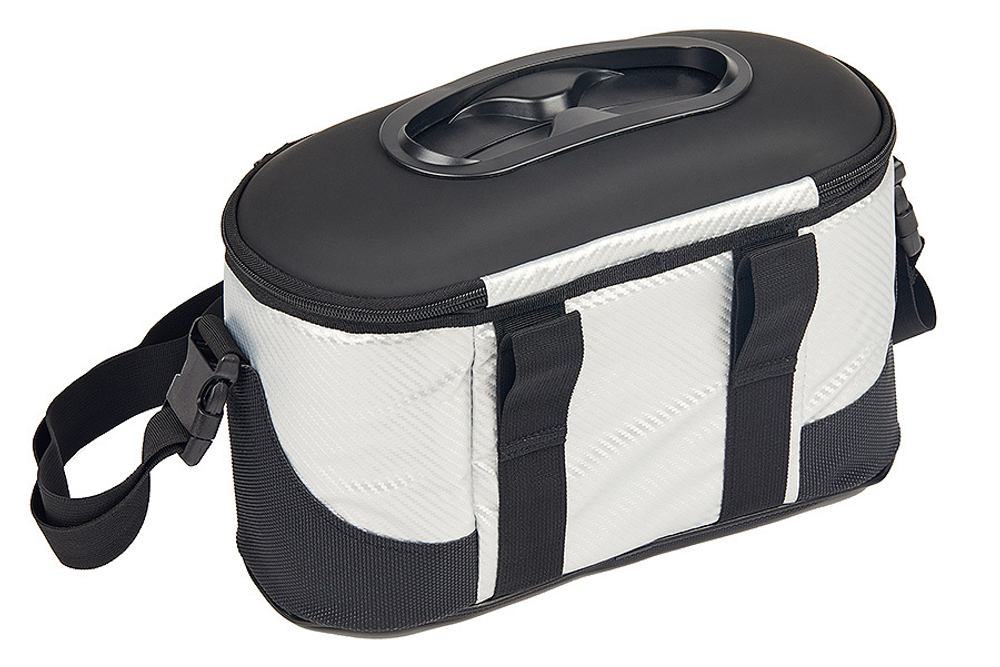 Кан рыболовный HIGASHI Live bait box 7.5L silver/black