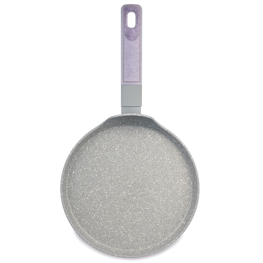 СКОВОРОДА БЛИННАЯ С АНТИПРИГАРНЫМ ПОКРЫТИЕМ PFLUON MARBLE, 22*4,3 СМ