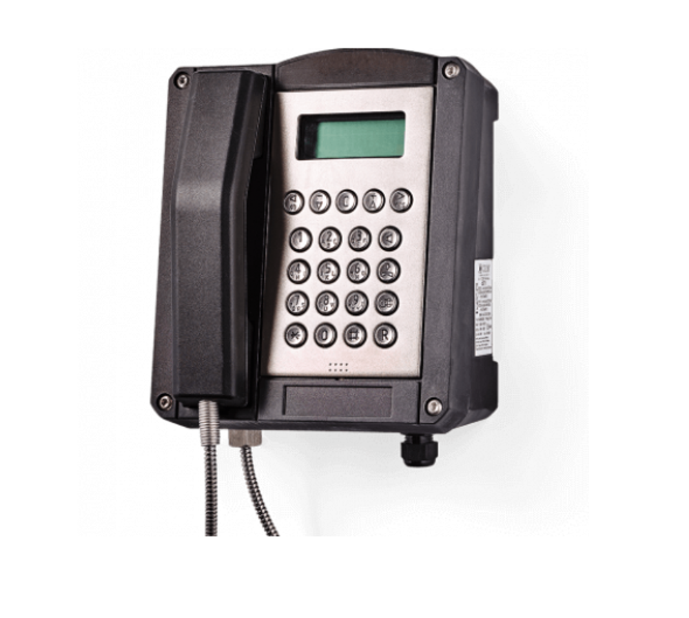 Всепогодный промышленный телефон ResistTel black, FHF11264301