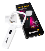 Лупа для чтения Levenhuk Zeno Read ZR10, белая