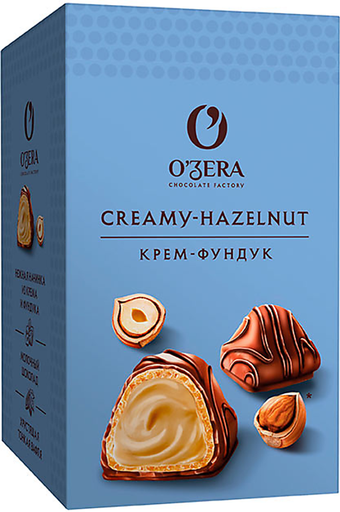 Конфеты O&#39;zera крем-фундук, 150 гр