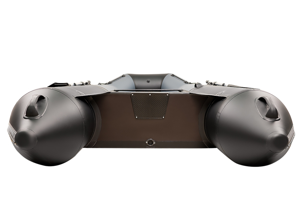 Броня-360 СК графит-черный + KAMISU T 9.9 BMS (комплект лодка + мотор)