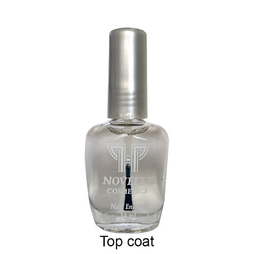 Novelty Cosmetics Покрытие верхнее для ногтей Top Coat, 14 мл