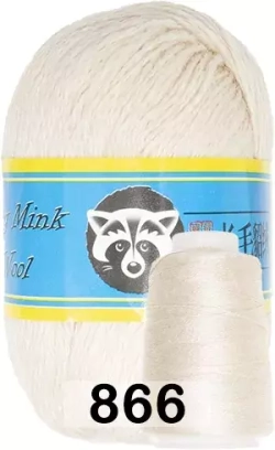 Пух норки Long Mink Wool