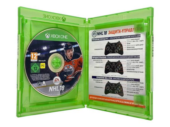 Xbox One/Series X NHL 18 (Б/У, Русские субтитры)