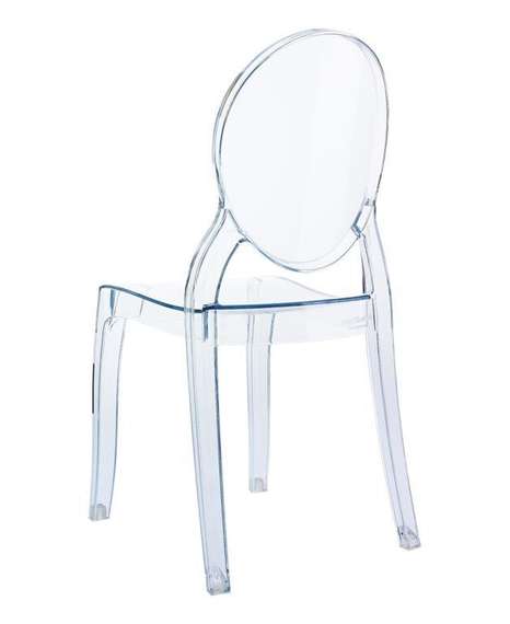 Детский стульчик Baby Elizabeth прозрачный