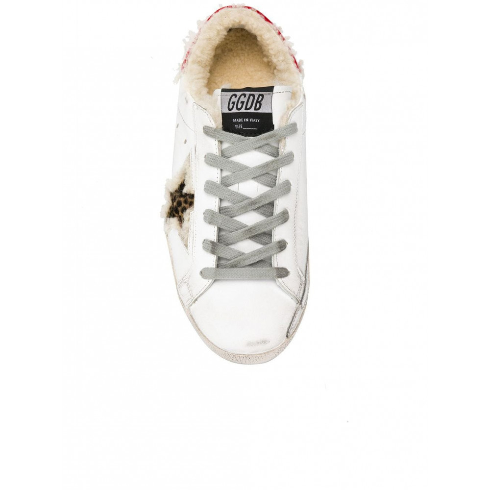 Женские Кеды GOLDEN GOOSE 'SUPERSTAR' с Мехом