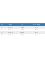 Набор грузил Цилиндр конусный с разрезом 25 г, 10 шт