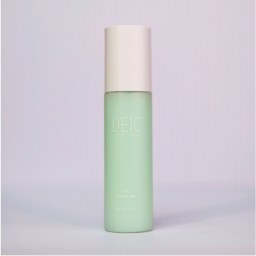 Успокаивающий и увлажняющий тонер-мист с центеллой и гиалуроновой кислотой DEIG Teca Cream Mist