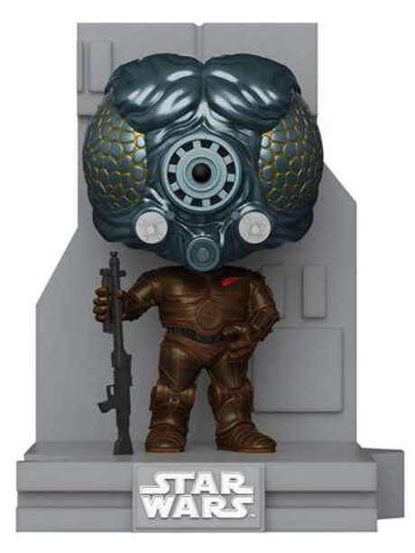 Фигурка Funko POP! Deluxe Bobble Star Wars SW Bounty Hunters 4-LOM (MT) (Exc) (439) 56107