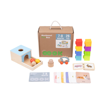 Монтессори Play Box для малышей (7-8 мес.)