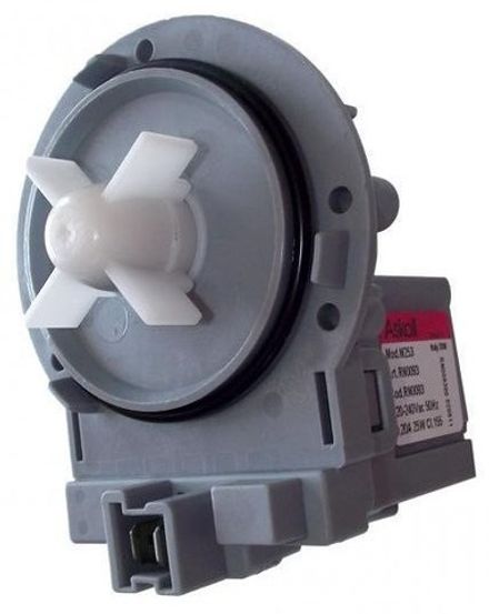 Насос сливной для стиральной машины Hansa (Ханса) 8024541 без улитки- Askoll M253 клеммы вперед