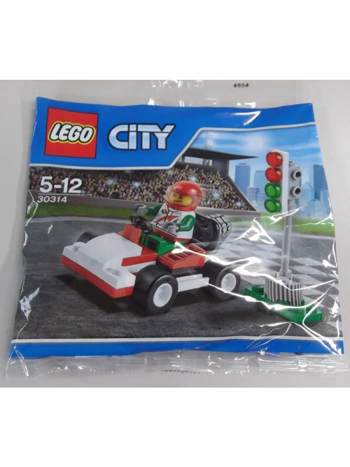 Набор LEGO 30314 Гоночный карт (Сити Гонки)