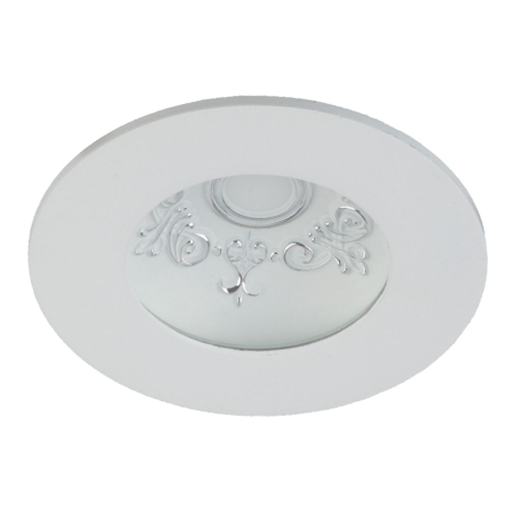 Светильник светодиодный встраиваемый ЭРА DK LED 11-6 CH 6W 4000K с рисунком хром | Встраиваемые LED светильники