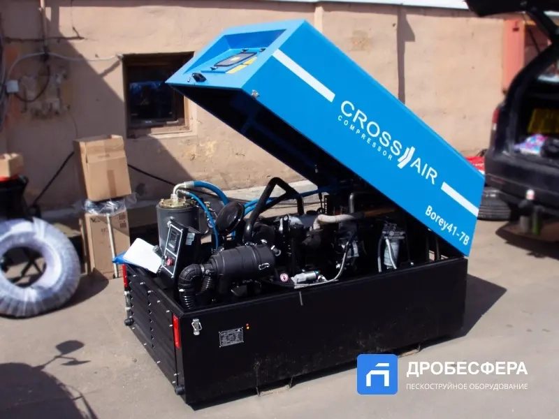 Дизельный компрессор Borey 41-7B Crossair