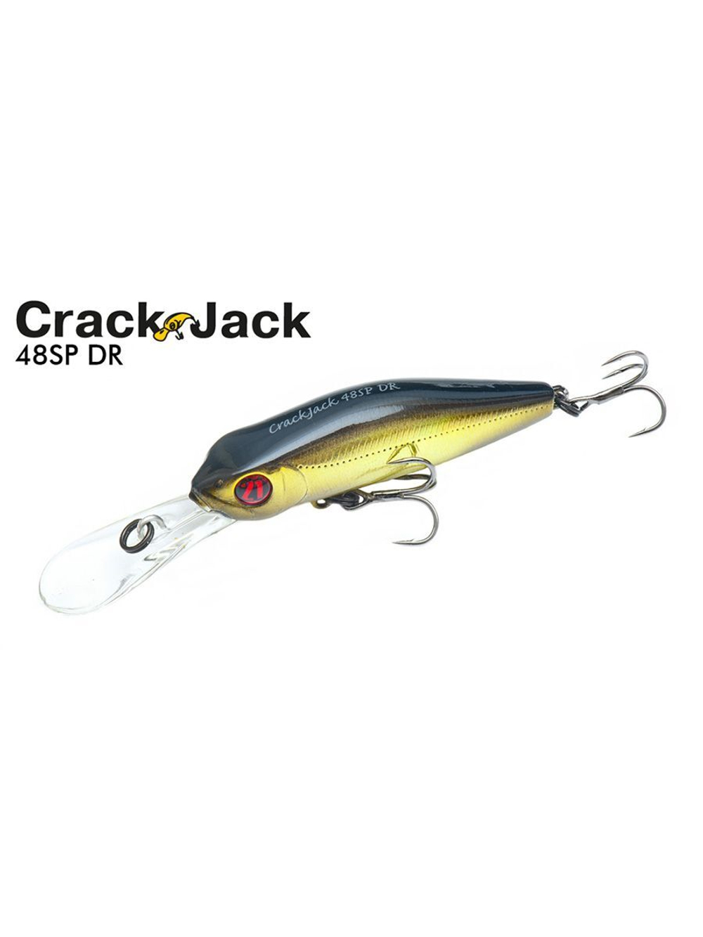 Воблер Crackjack 48SP-DR 48мм. 3.7гр. 1.8-2 м. R44