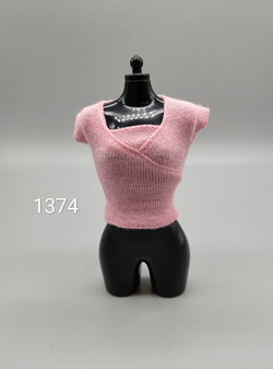 Одежда для куклы Барби винтаж футболка 1374