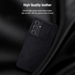 Кожаный чехол-книжка Nillkin Leather Qin Pro для Samsung Galaxy A54 5G