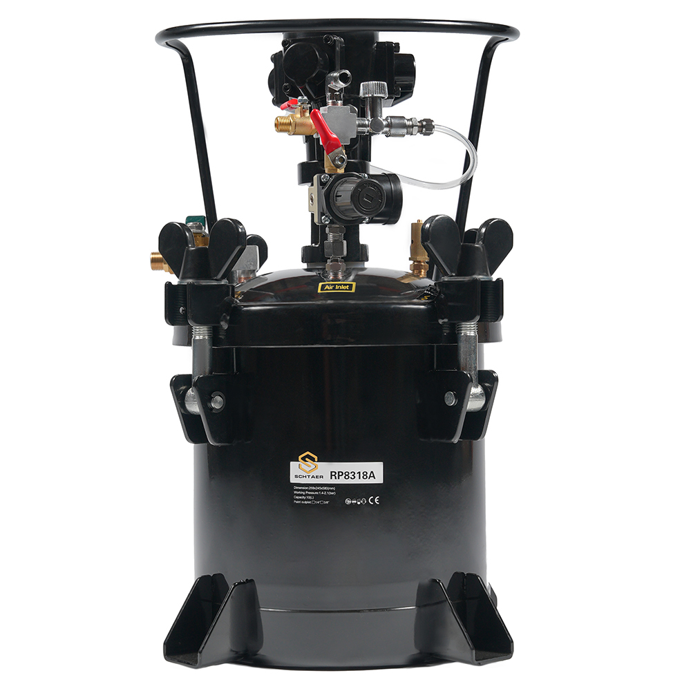 Красконагнетательный бак SCHTAER SCH RP8318A 10 л. с авто мешалкой