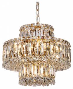 Подвесная люстра Newport 8450 8458+3/C gold