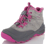MK160349 Ботинки детские утепленные M-THERMOSHIVER Kids ' insulated boots серый/розовый Outventure