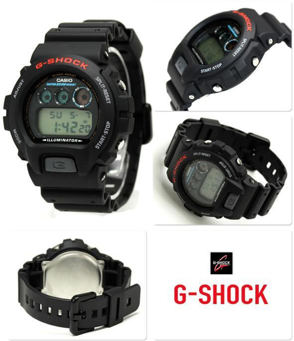 Мужские наручные часы Casio DW-6900-1V