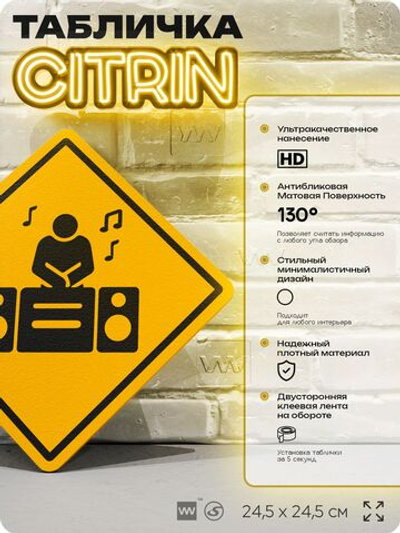Табличка "Что-то пошло не так" шуточная прикольная табличка на дверь и стену, для офиса и дома, декоративный знак, 24,5х24,5 см, пластиковая, Айдентика Технолоджи