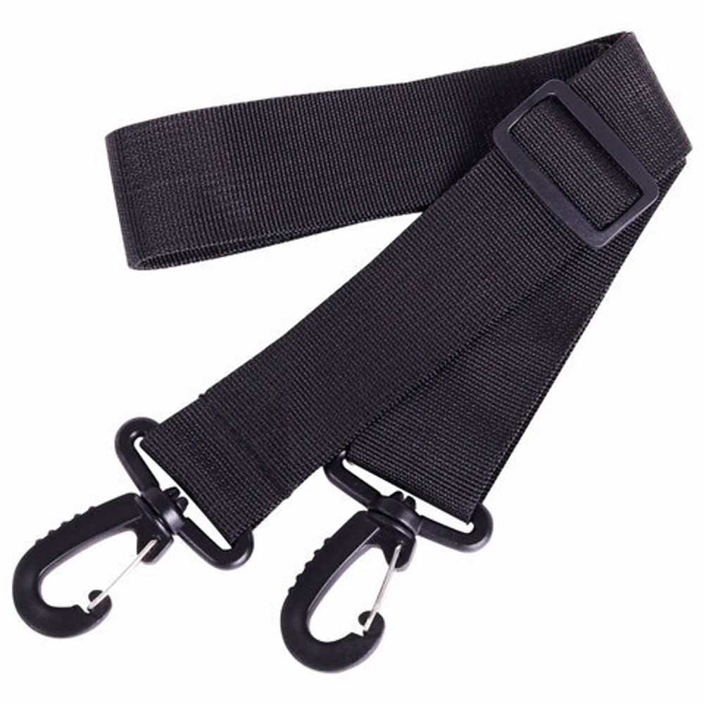 Сумка портфель HEIKKI NOVATION (ХЕЙКИ) с отделением для ноутбука 13-14", багажная лента, черная, 28х38х3 см, 272594