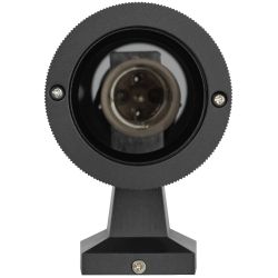 Светильник уличный настенный ЭРА «Адрия» GBW-102-BL-0300 230В 2хЕ27 IP54 вверх/вниз черный | Садово-парковые светильники