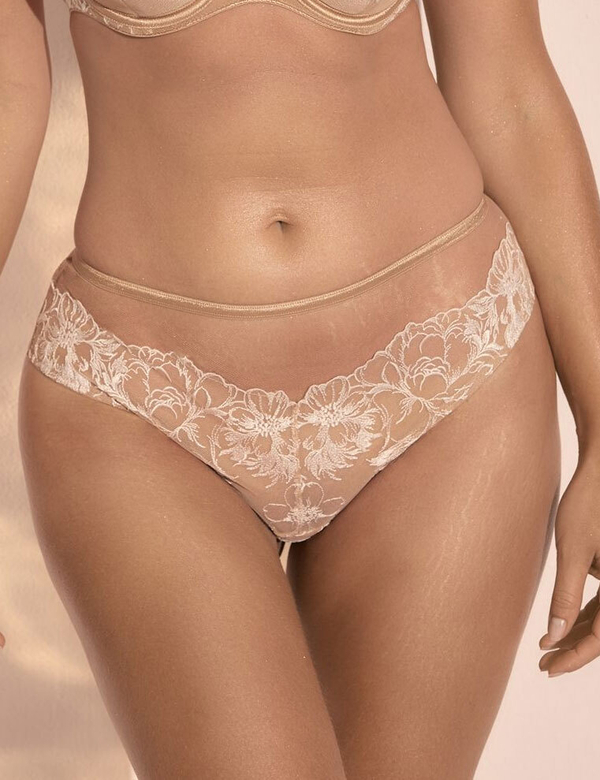 Трусы Kinga Gloria Skin слипы (бежевый)