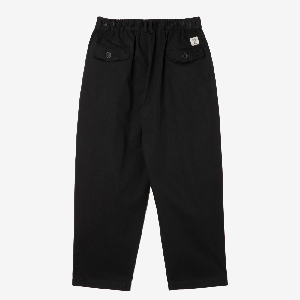Брюки Меч WIDE PANTS HEAVY Black (черный)