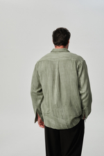 Рубашка | washed olive