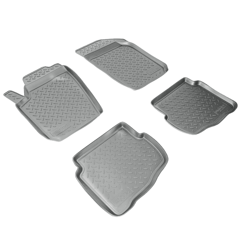 Ковры в салон Norplast/Unidec для Seat Ibiza III в кузове 6L (2002-2008)Полиуретан, арт.NPL-Po-80-25-G