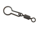 Вертлюг с застежкой для PVA "Volzhanka PVA Bag Swivel" (10шт/уп)
