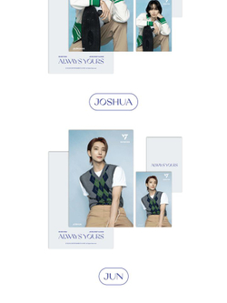 товары SEVENTEEN - ALWAYS YOURS VER.2 OFFICIAL MD LENTICULAR POSTCARD