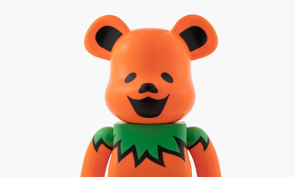 Bearbrick Grateful Dead Dancing Bears "1000%"