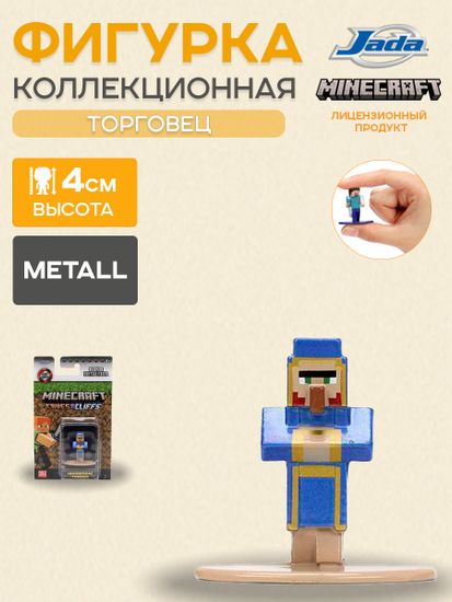 Фигурки Nano Minecraft figure Blister pack