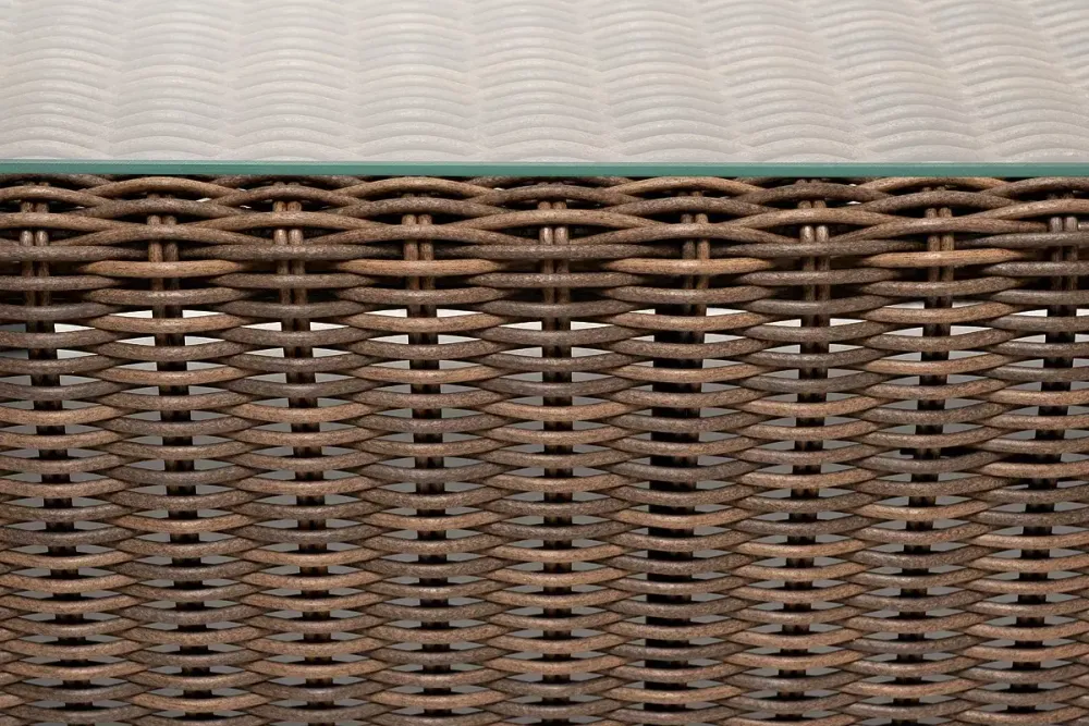 "Боно" лаунж-зона из искусственного ротанга, цвет коричневый