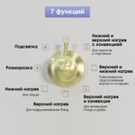 Электрический духовой шкаф Zigmund & Shtain E 166 X