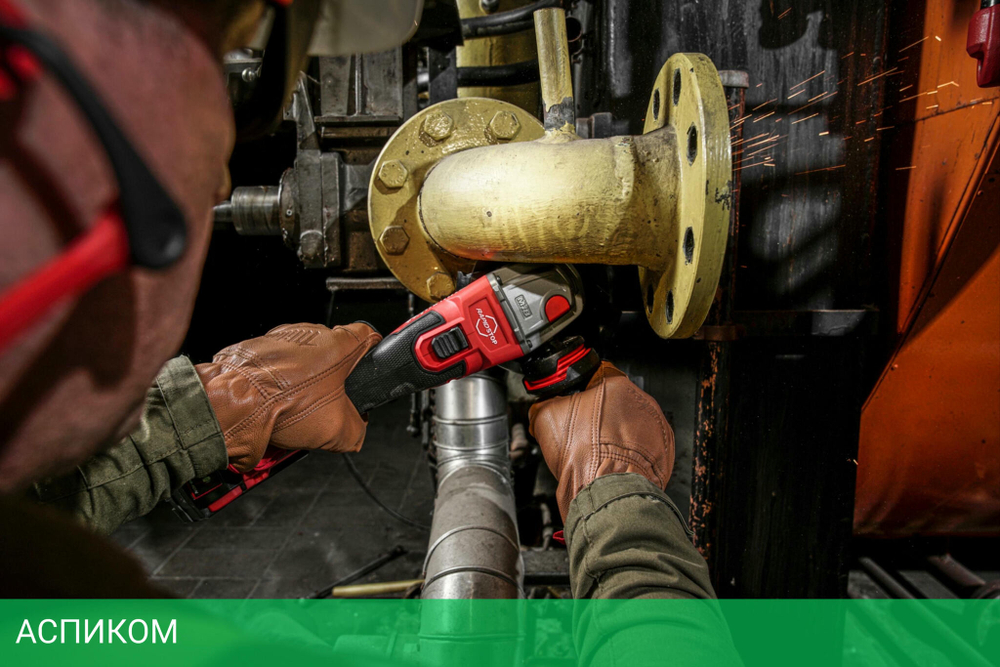 Угловая шлифмашина Milwaukee M18 ONEFSAG125XB-0X FUEL (4933478433)