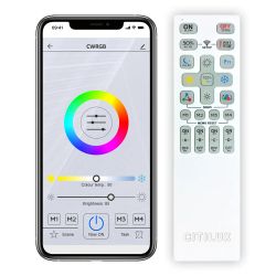 Citilux Старлайт Смарт CL703A60G Умная люстра Хром