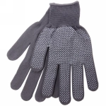 Перчатки нейлоновые «Классика» с ПВХ покрытием серые 8 р-р б/блистера